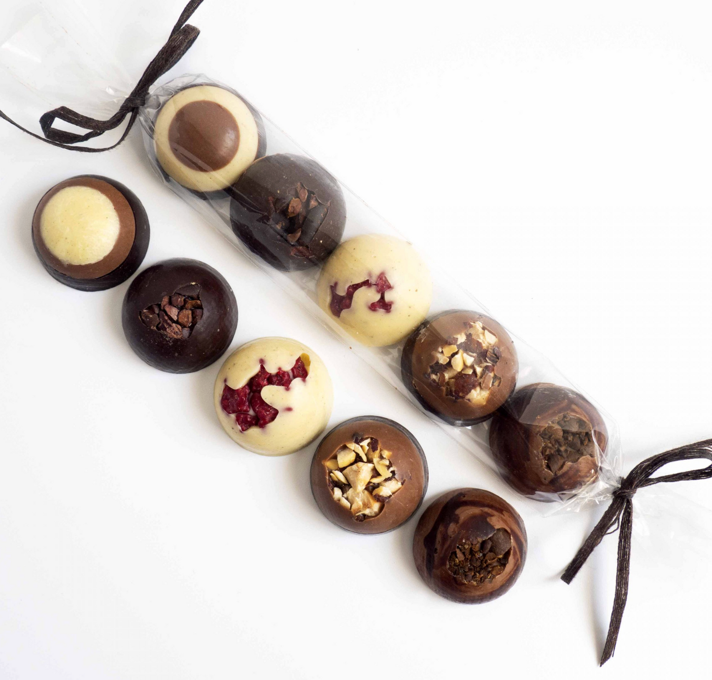 Bombones de chocolate ecológico