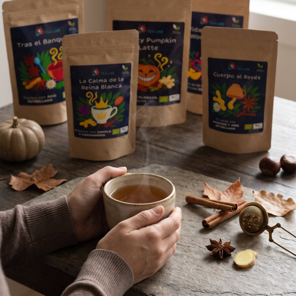 OFERTA HALLOWEEN: Pack infusiones de otoño