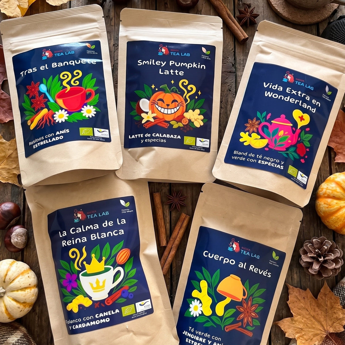 OFERTA HALLOWEEN: Pack infusiones de otoño